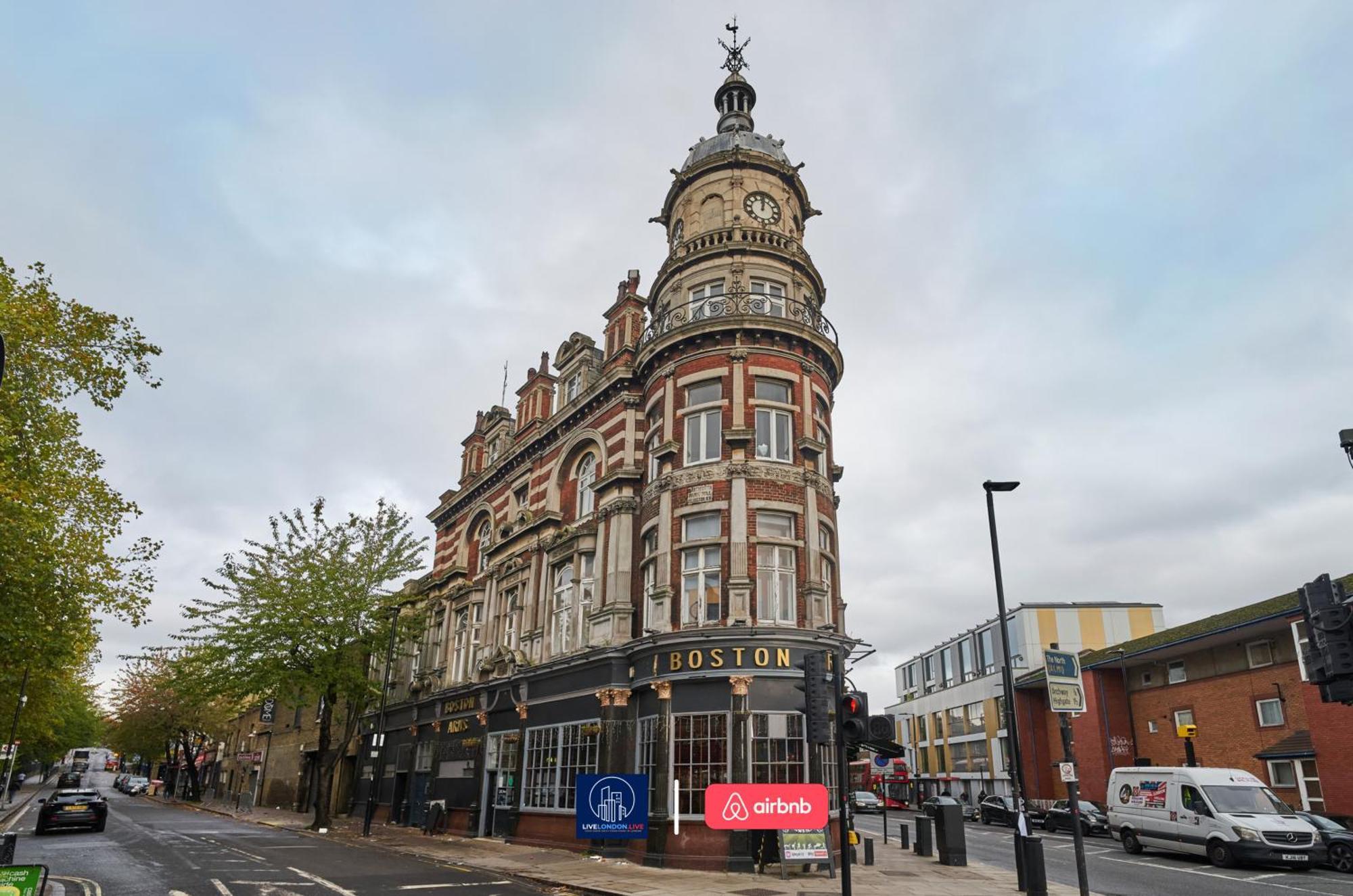 Last-Minute Specials L Sleeps Up To 4 Guests L One-Bedroom Apartment With King Bed And High Ceilings Near Camden By Live London Short Lets & Serviced Accommodation Eksteriør billede