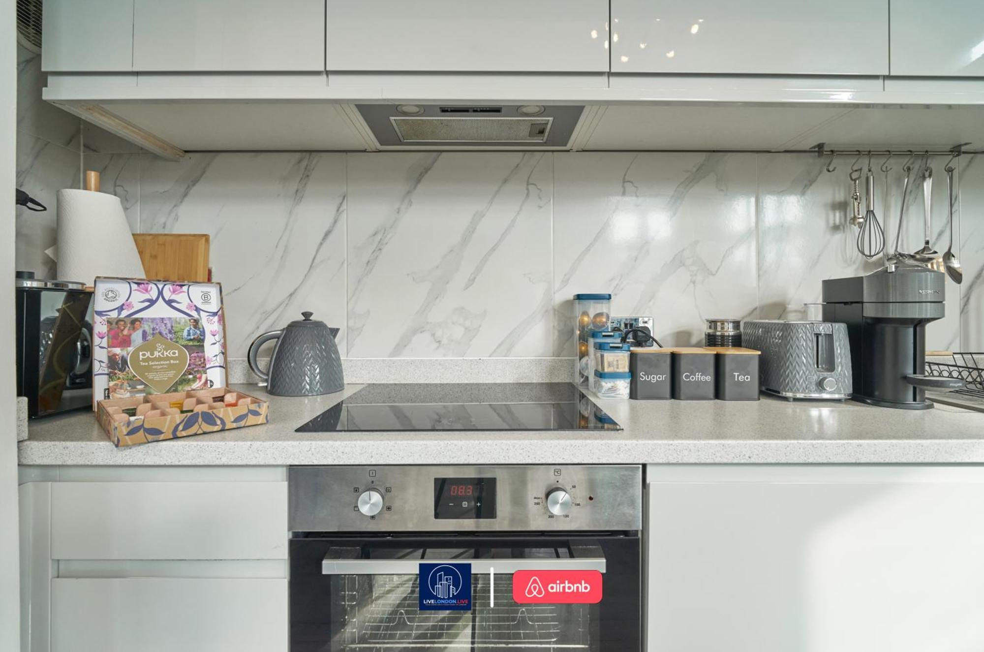 Last-Minute Specials L Sleeps Up To 4 Guests L One-Bedroom Apartment With King Bed And High Ceilings Near Camden By Live London Short Lets & Serviced Accommodation Eksteriør billede