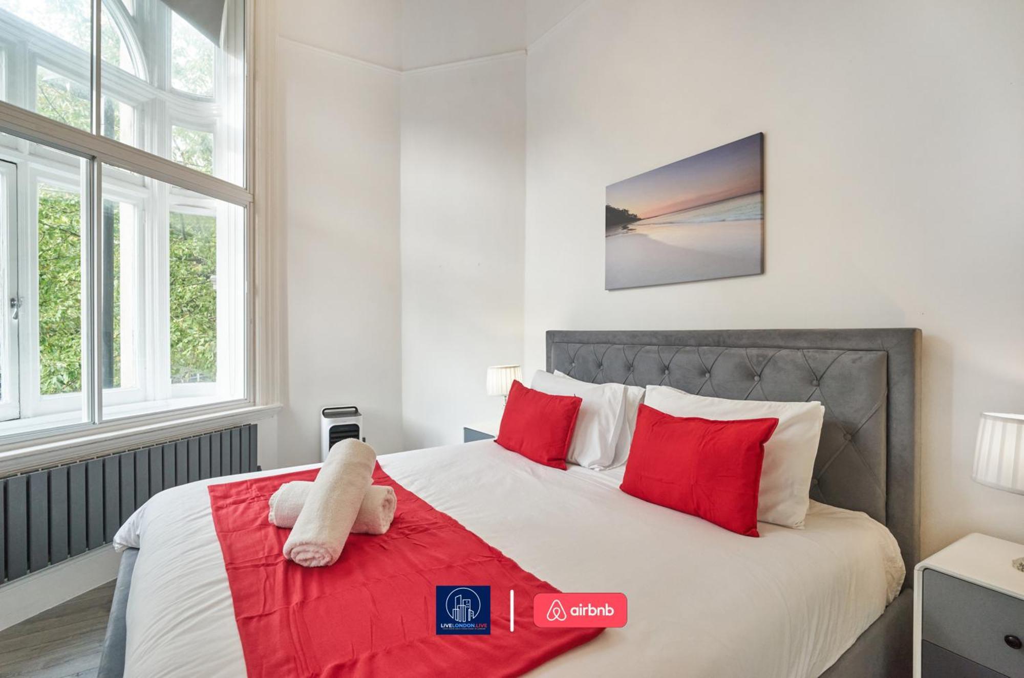 Last-Minute Specials L Sleeps Up To 4 Guests L One-Bedroom Apartment With King Bed And High Ceilings Near Camden By Live London Short Lets & Serviced Accommodation Eksteriør billede