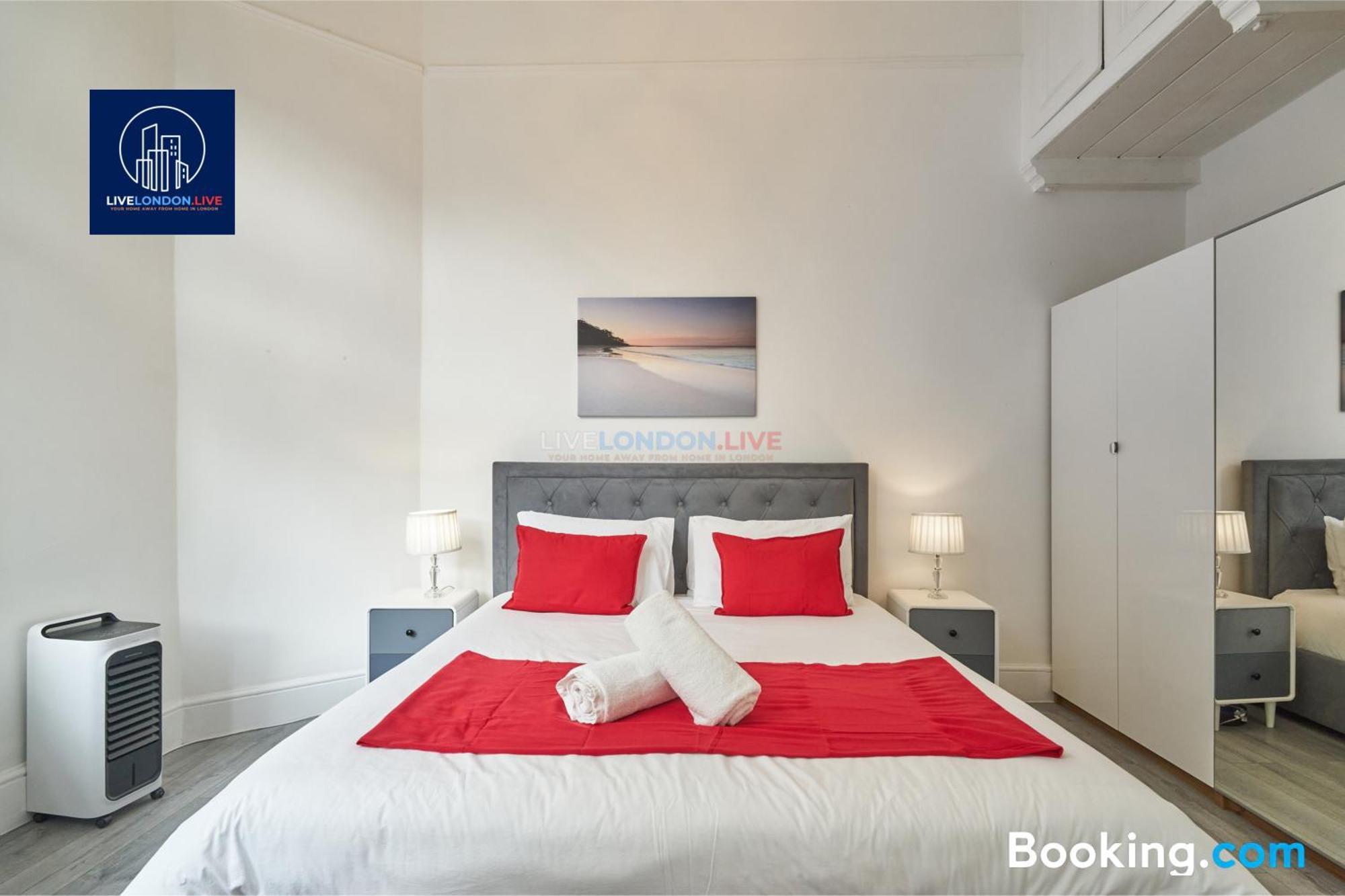 Last-Minute Specials L Sleeps Up To 4 Guests L One-Bedroom Apartment With King Bed And High Ceilings Near Camden By Live London Short Lets & Serviced Accommodation Eksteriør billede