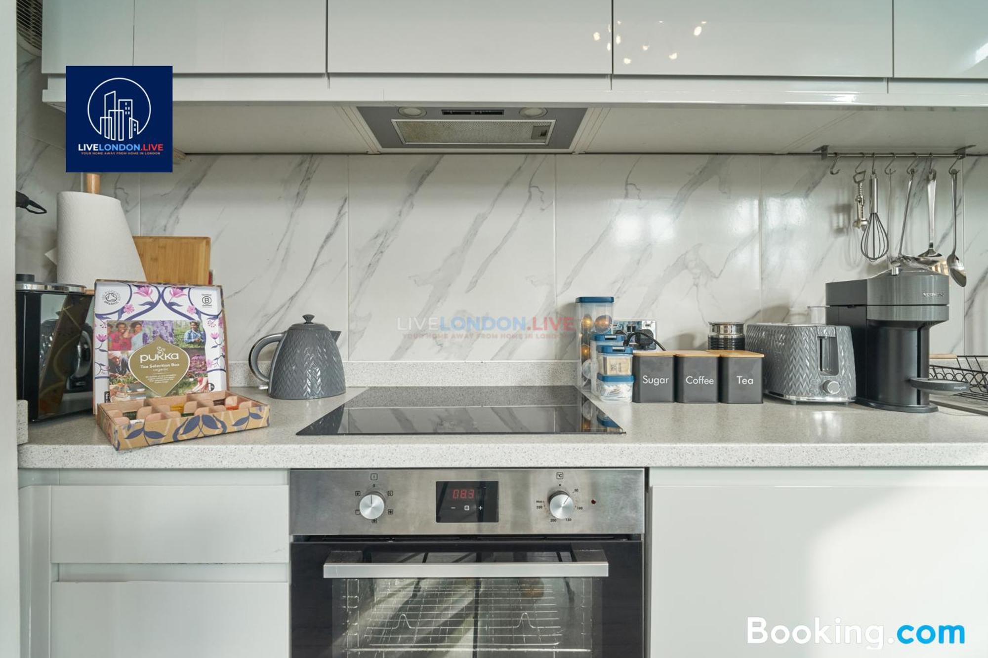 Last-Minute Specials L Sleeps Up To 4 Guests L One-Bedroom Apartment With King Bed And High Ceilings Near Camden By Live London Short Lets & Serviced Accommodation Eksteriør billede